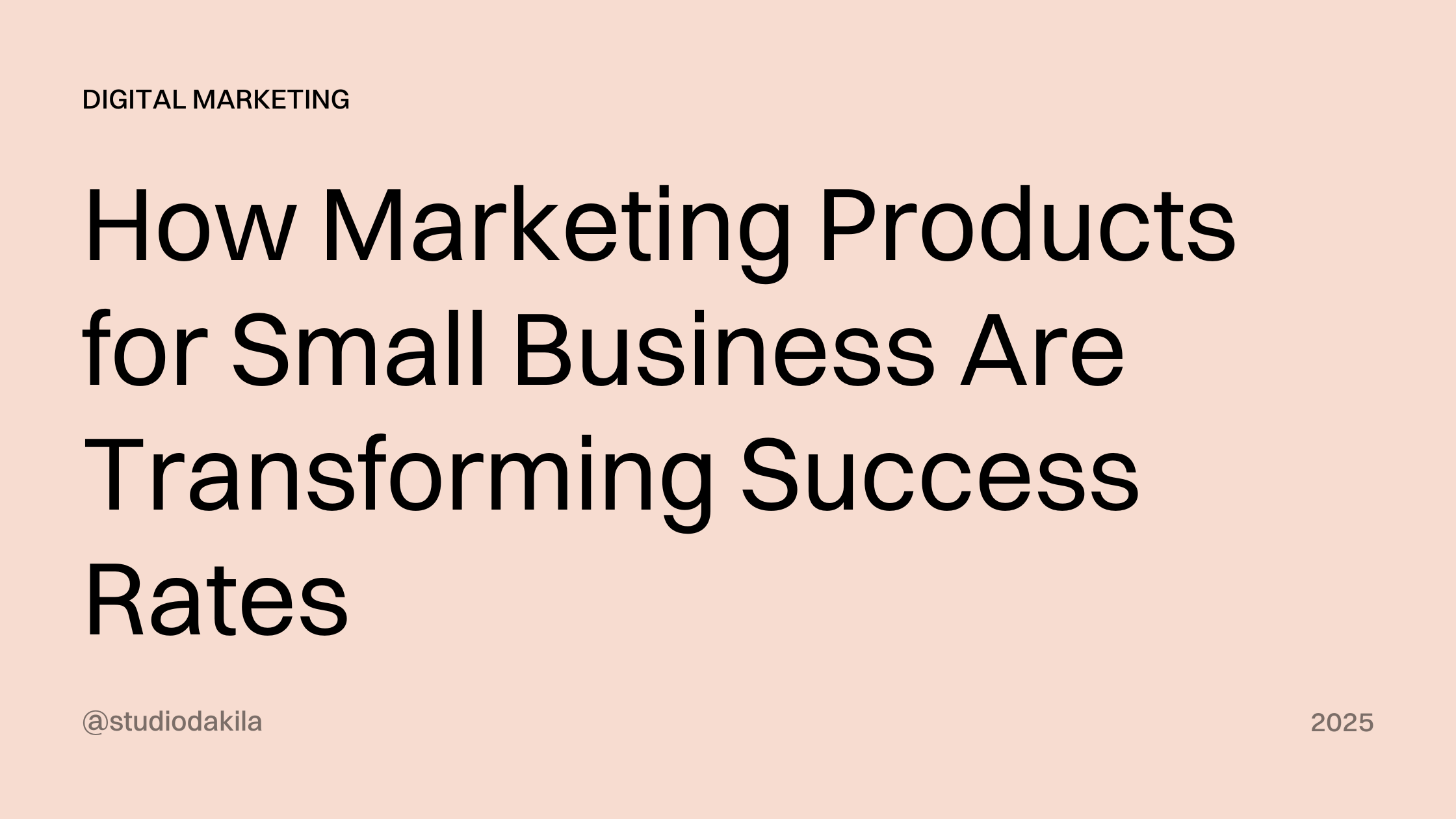 How Marketing Products for Small Business Are Transforming Success Rates