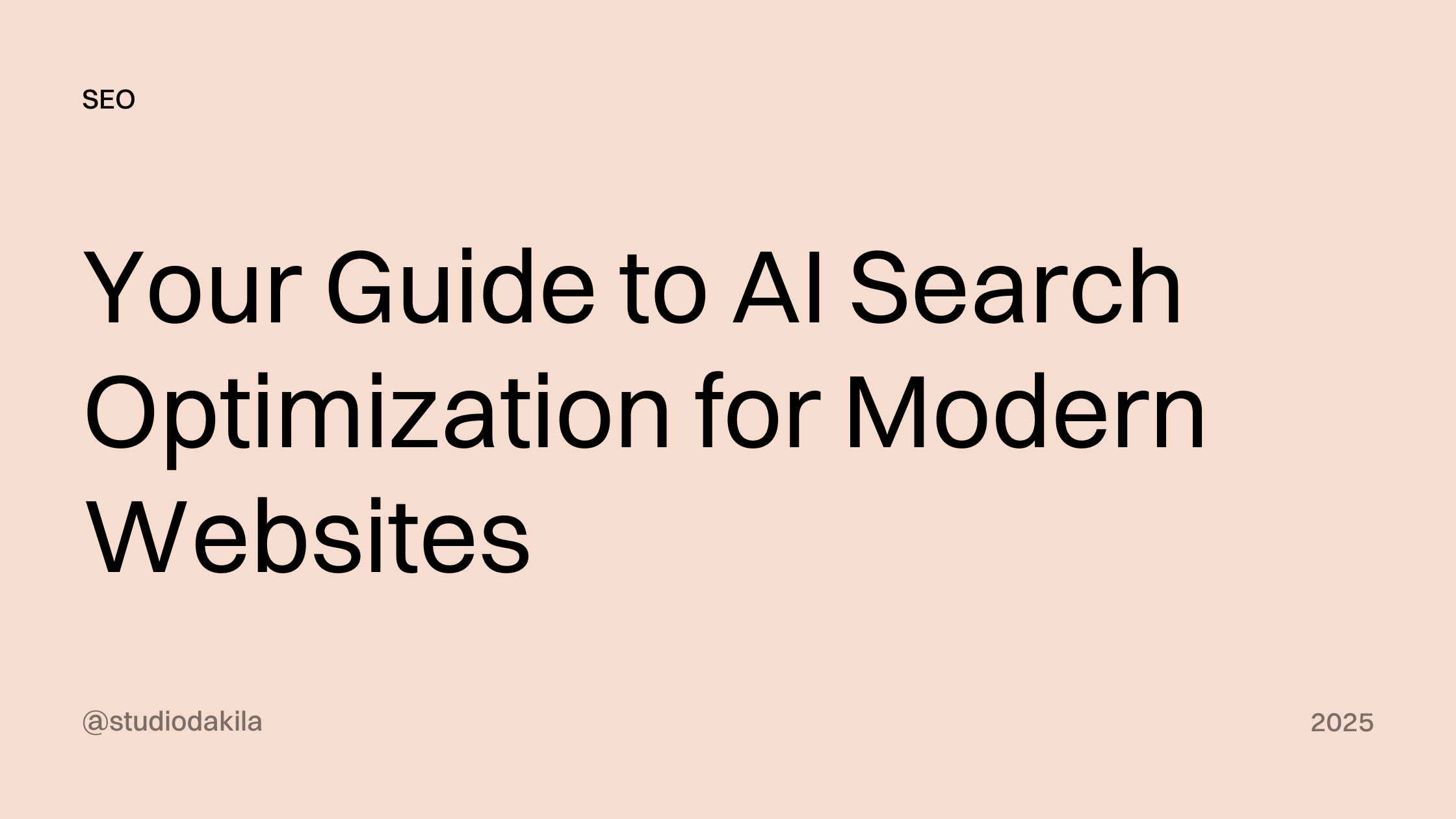 Your Guide to AI Search Optimization for Modern Websites