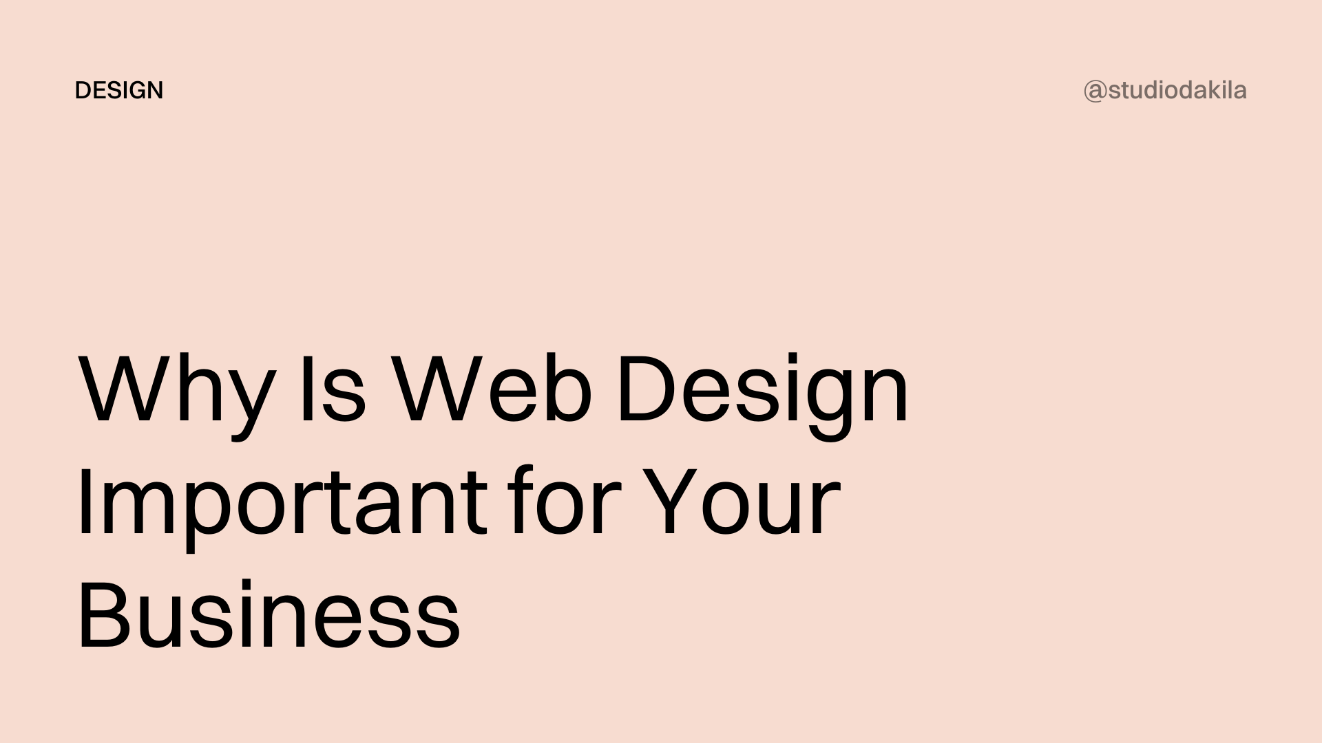 Why Is Web Design Important for Your Business (And What Happens When You Get It Wrong)